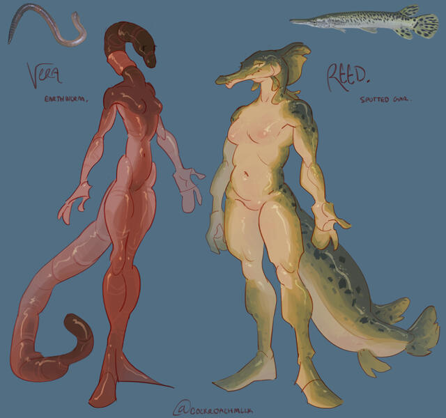 flat colour ref sheet